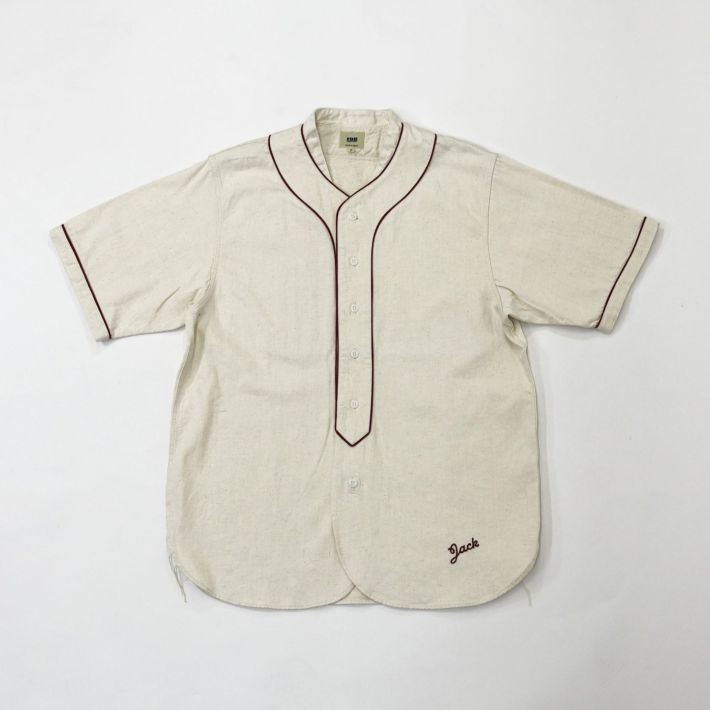 FOBFACTORY BAEBALL SHIRT