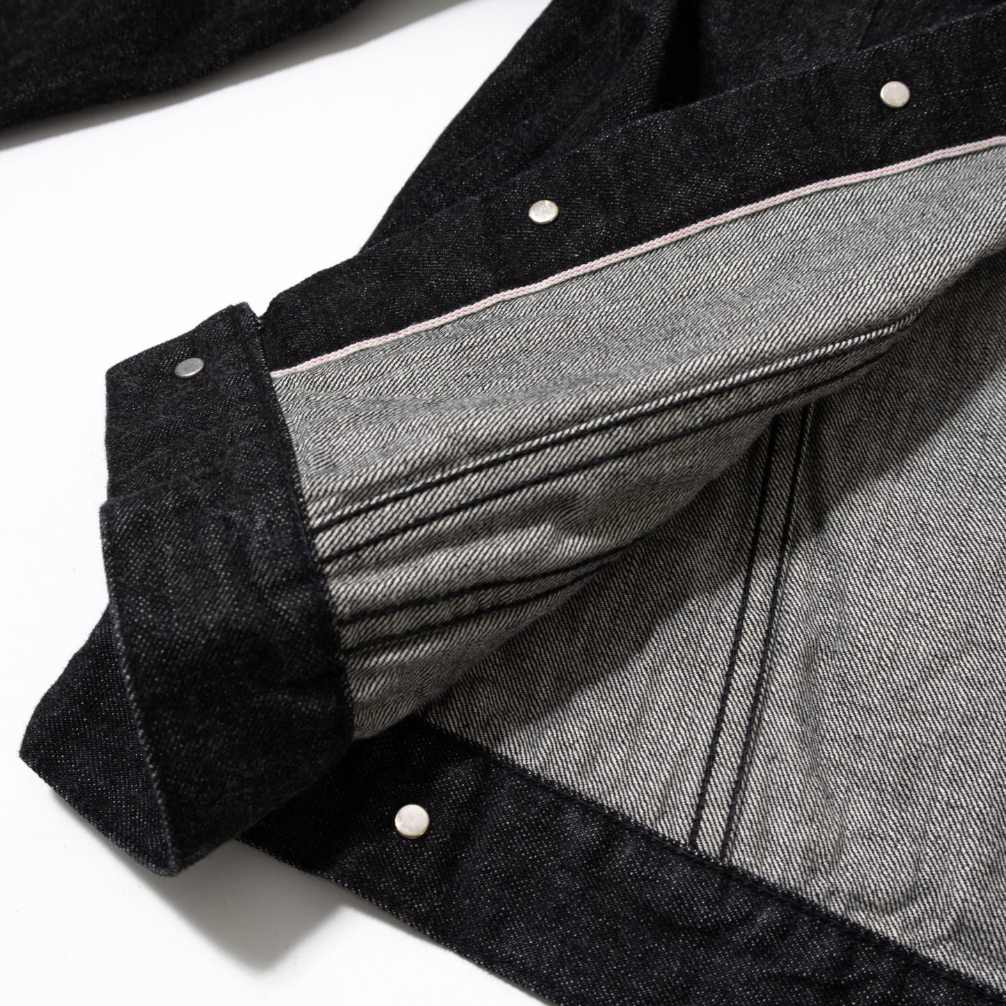 F2444 SELVEDGE DENIM 3rd JKT (BLACK DENIM)