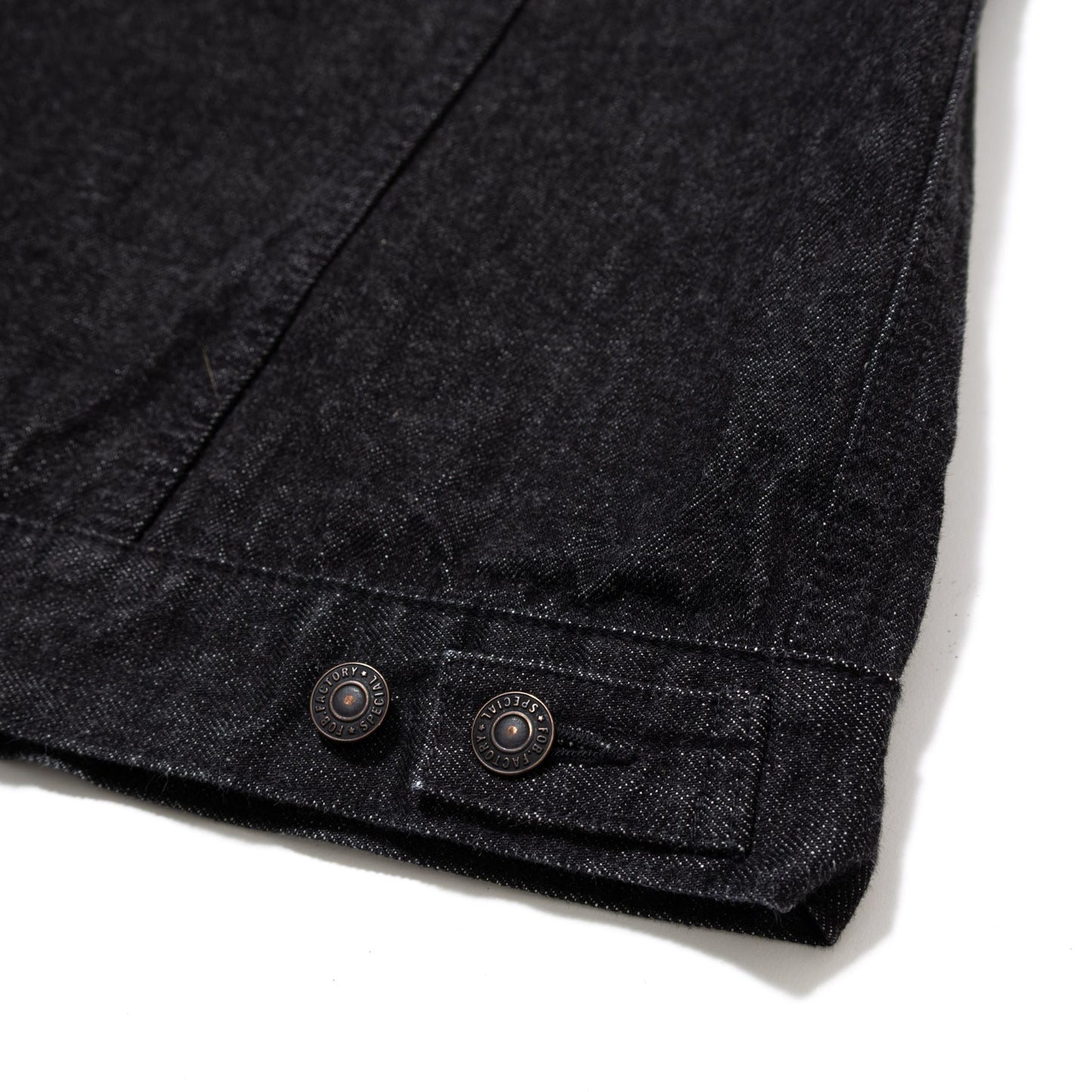F2444 SELVEDGE DENIM 3rd JKT (BLACK DENIM)