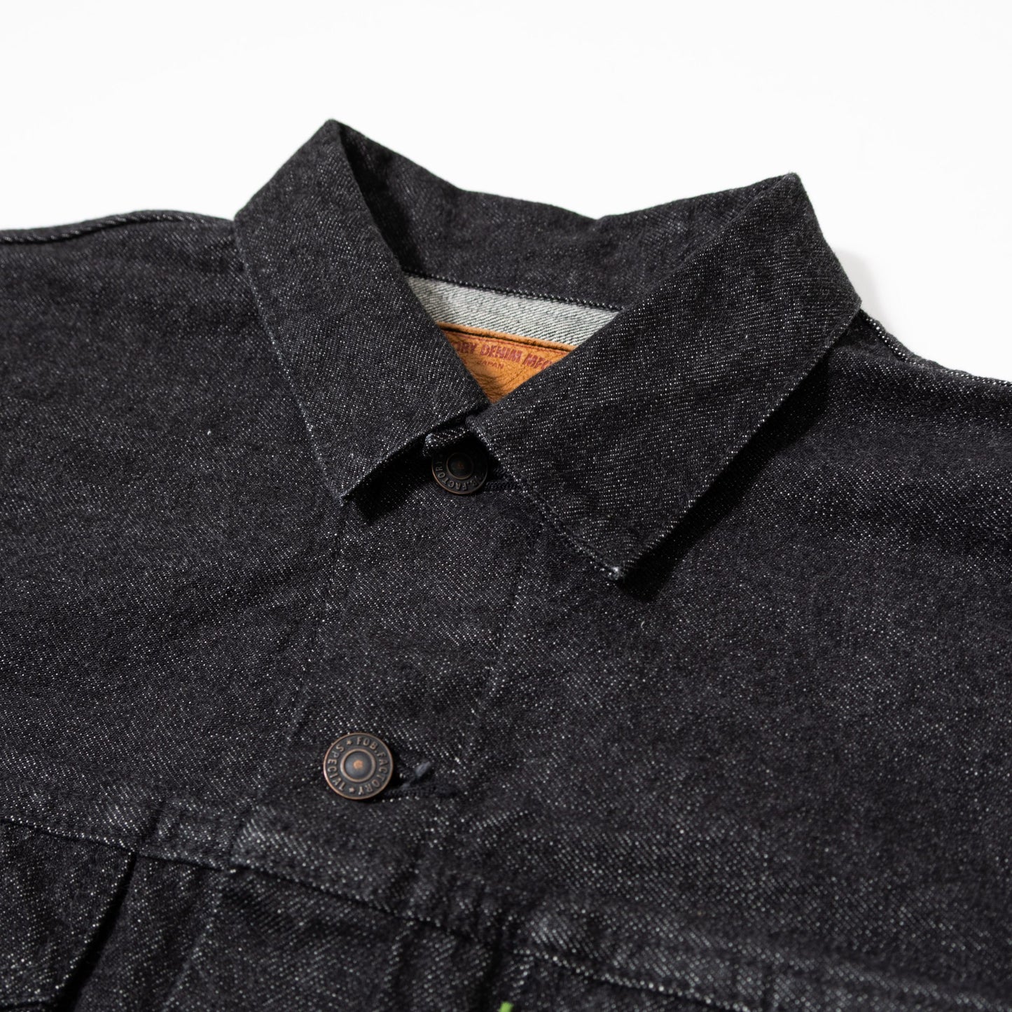 F2444 SELVEDGE DENIM 3rd JKT (BLACK DENIM)