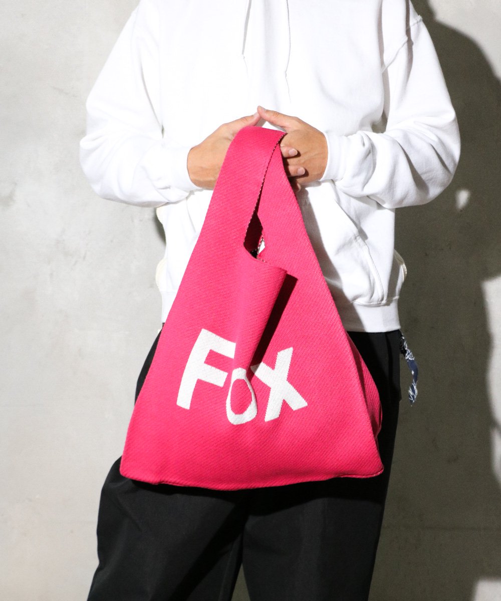 THE FOX KNIT TOTE BAG