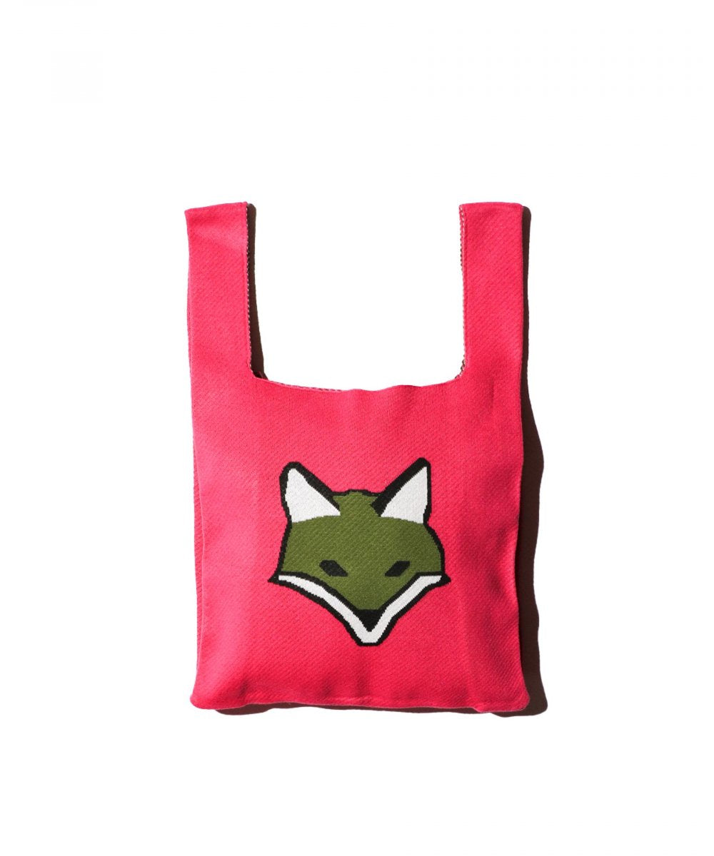 THE FOX KNIT TOTE BAG