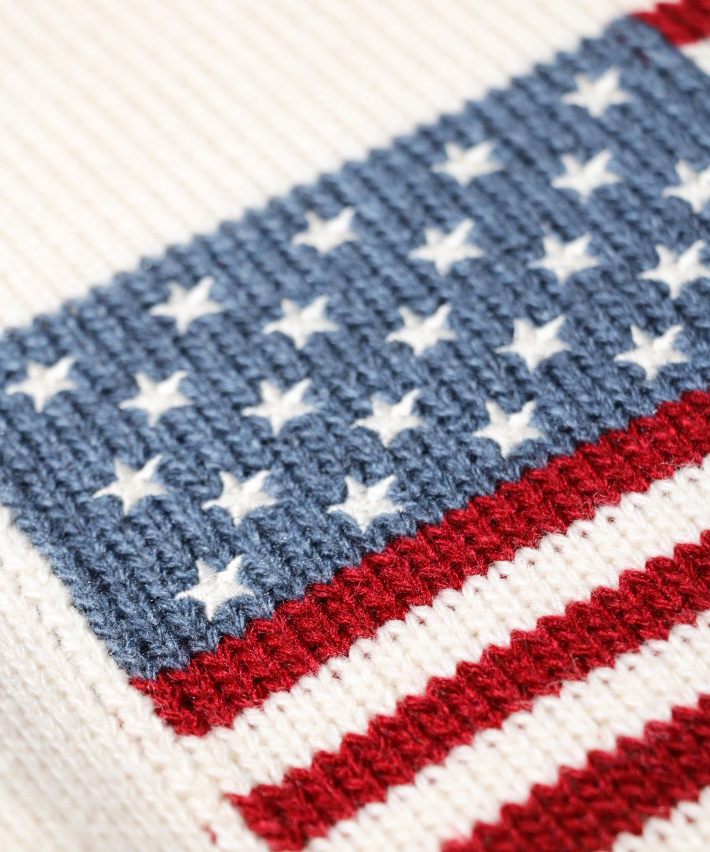 FLAG CREW SWEATER