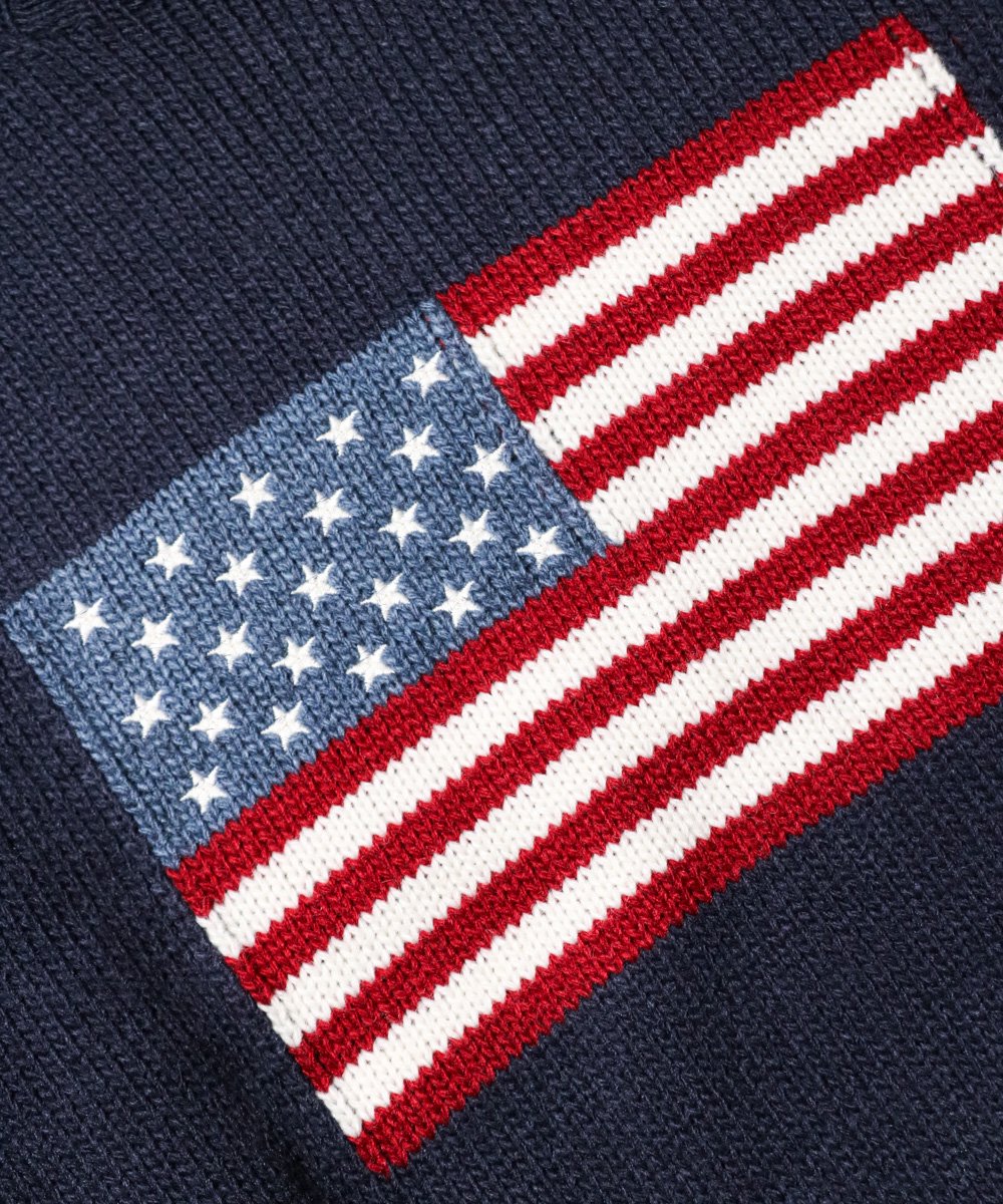 FLAG CREW SWEATER