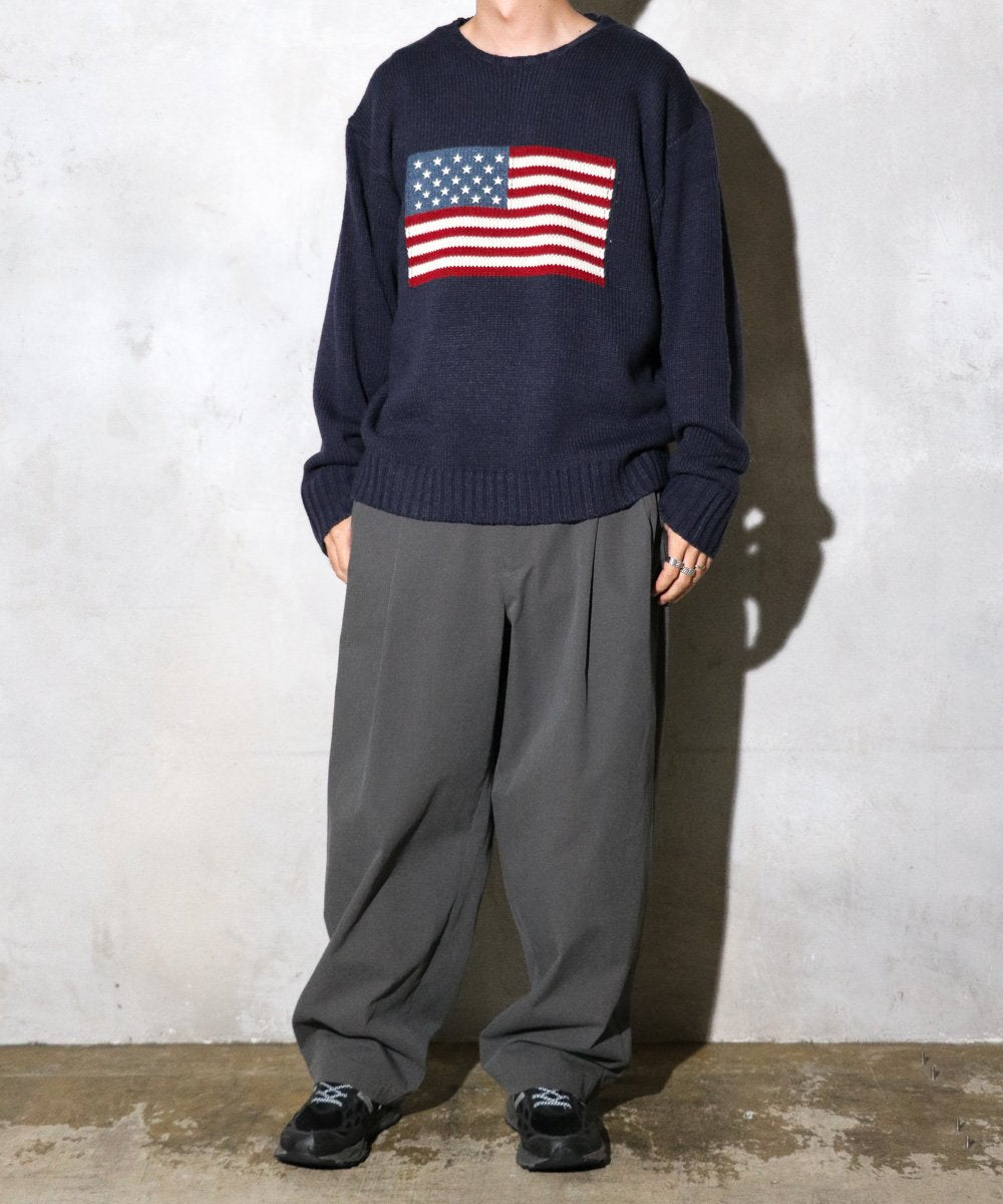 FLAG CREW SWEATER