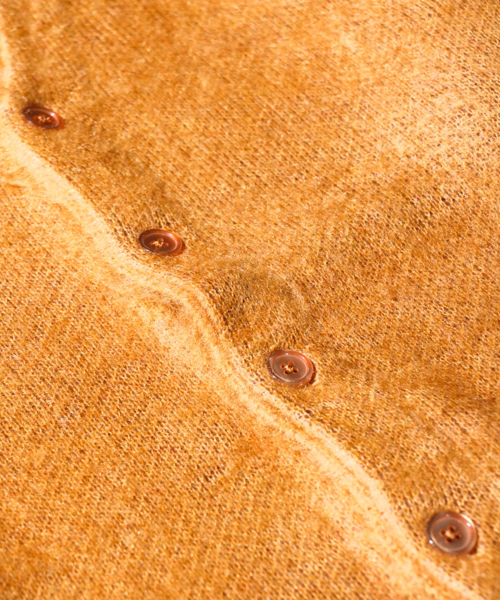 SHAGGY COLOR CARDIGAN