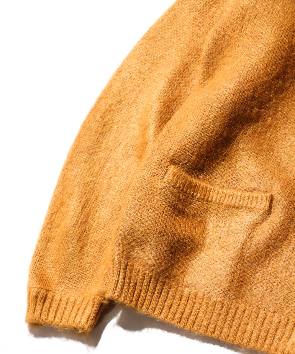 SHAGGY COLOR CARDIGAN