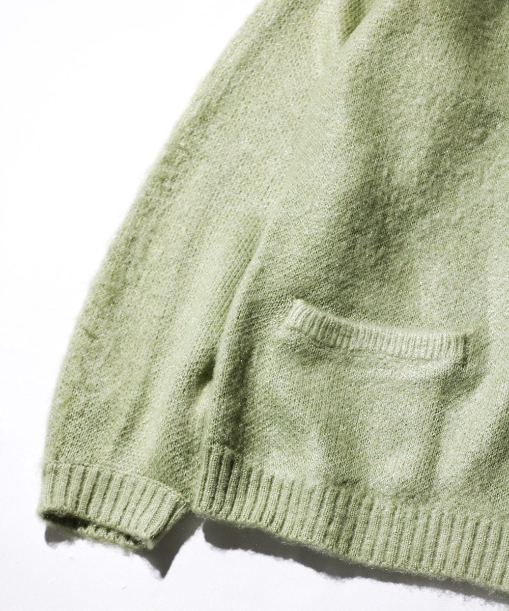 SHAGGY COLOR CARDIGAN