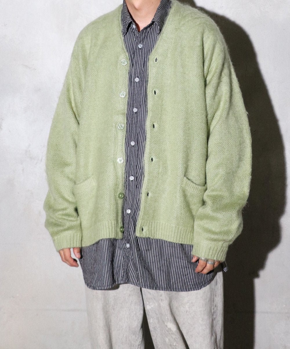 SHAGGY COLOR CARDIGAN