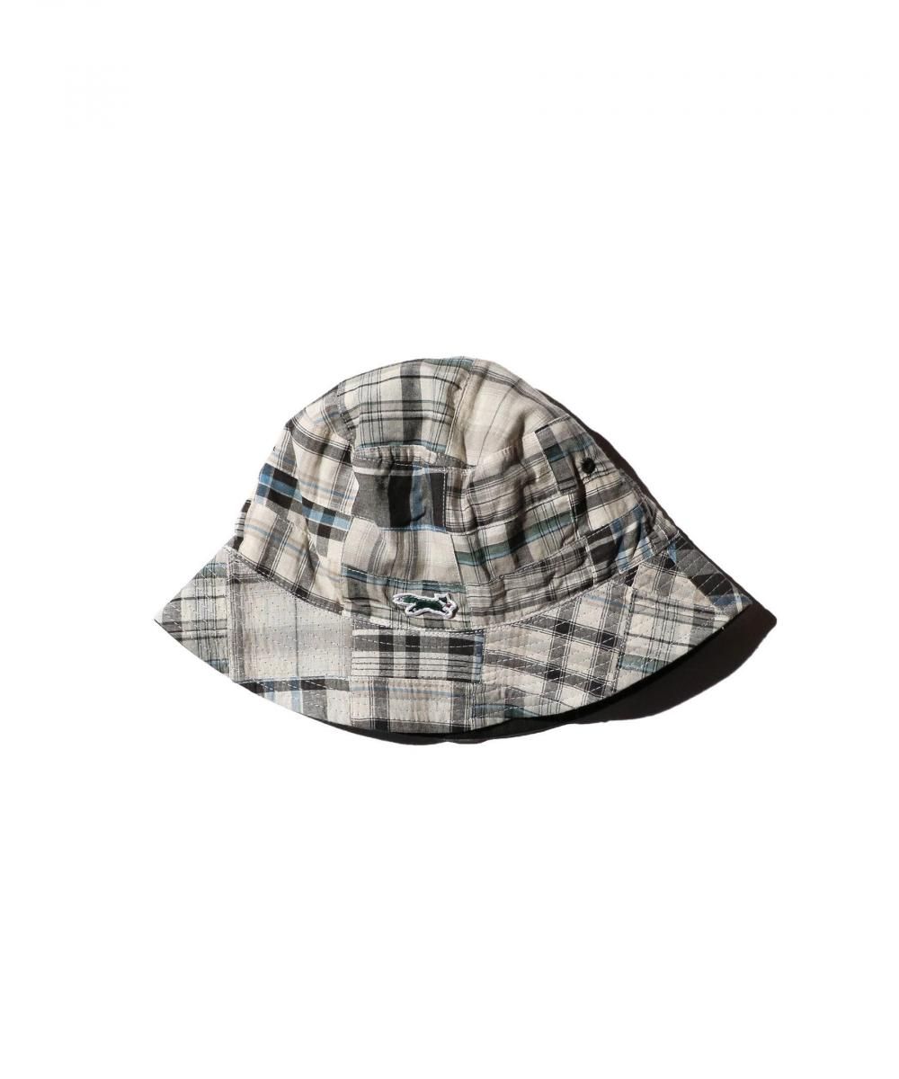 THE FOX 2WAY PATCHWORK BUCKET HAT