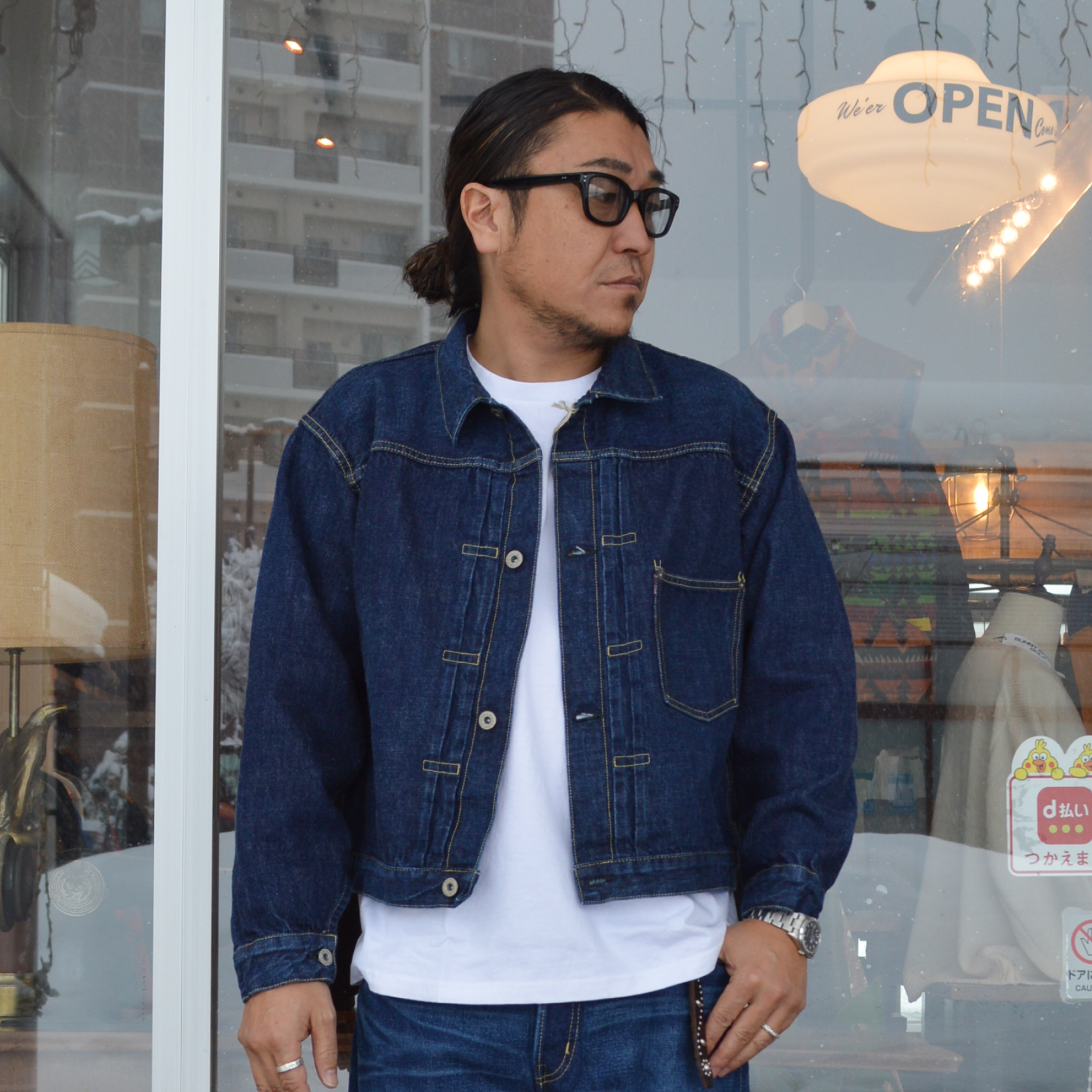 12oz DENIM 大戦モデル JKT(BLUE) – Sunny Parks 12oz DENIM 大戦モデル JKT(BLUE) – Sunny Parks