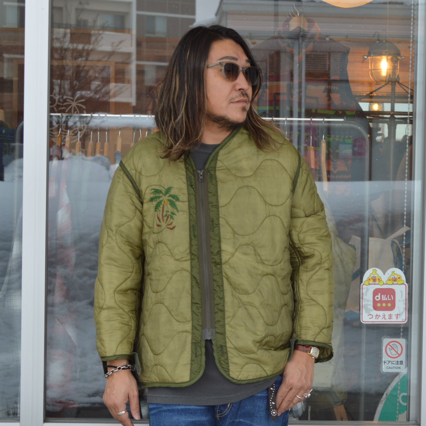 HAND EMBROIDERY M65 LINER