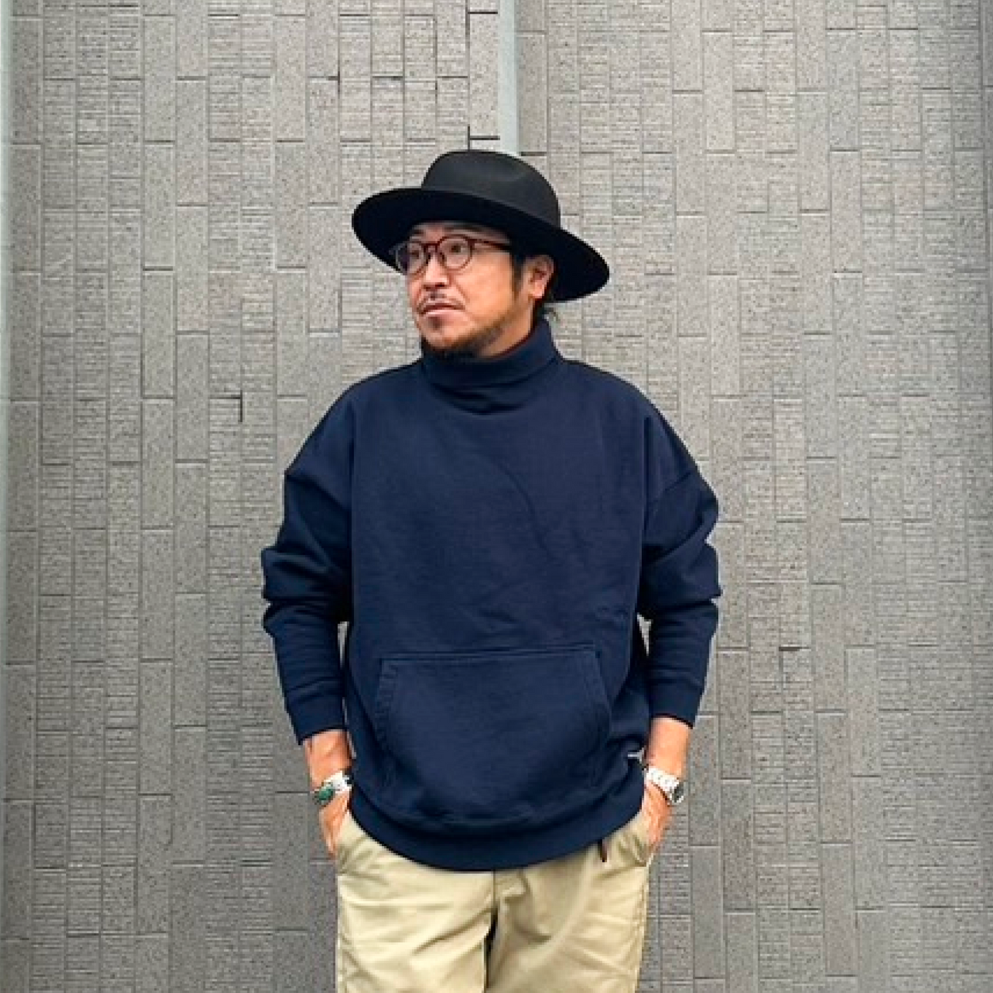Wide Sweat "MUJI TURTLE"