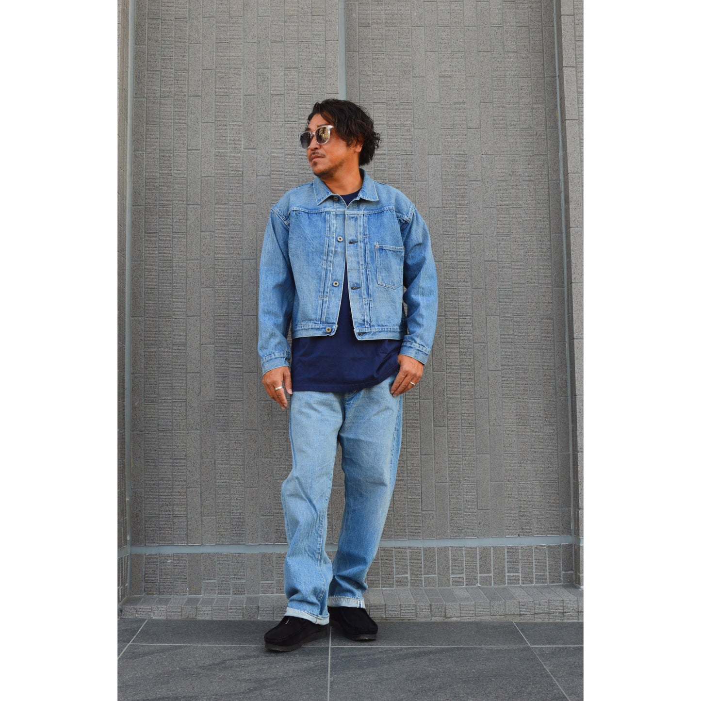 12oz DENIM 大戦モデル JKT(USED BLUE)