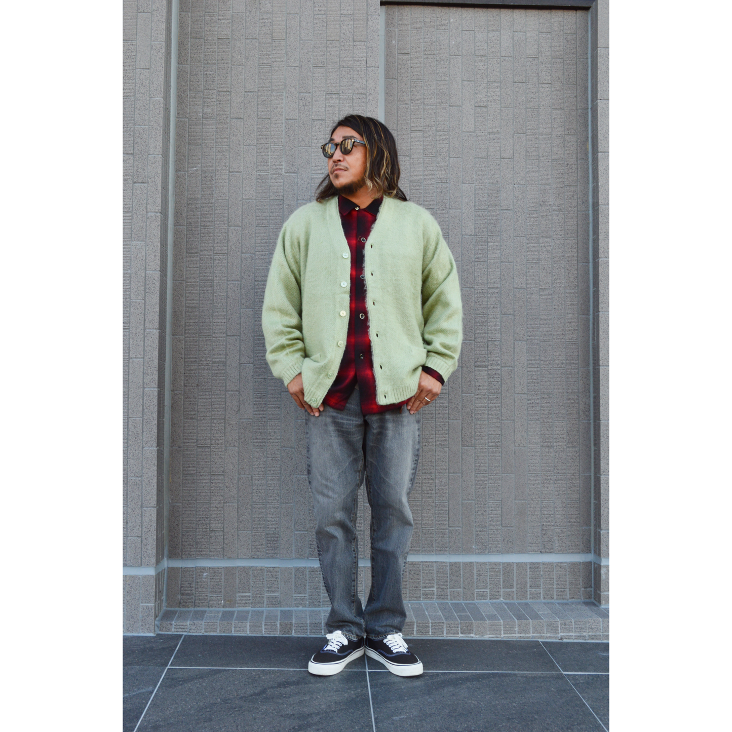 SHAGGY COLOR CARDIGAN