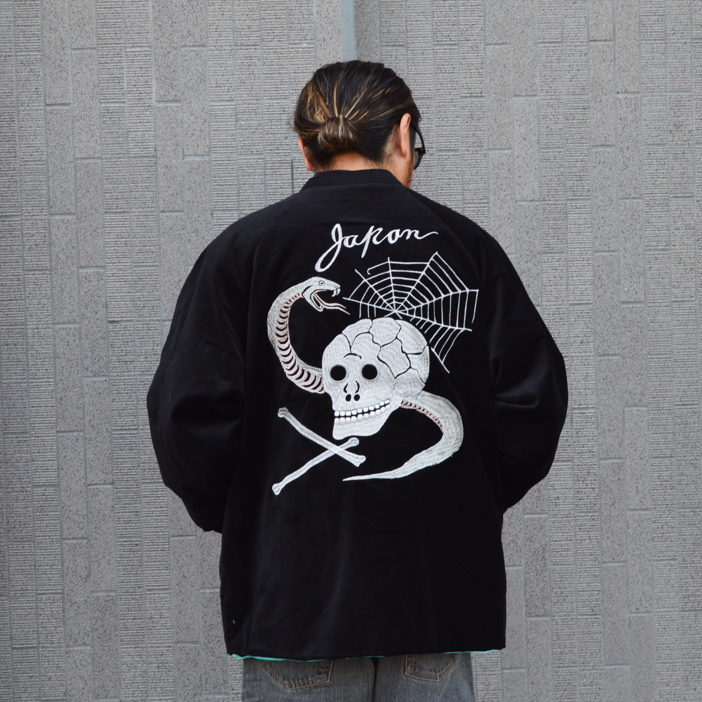 Cloveru with Penneys 【 Skull & Tiger 】 Reversible Jacket.