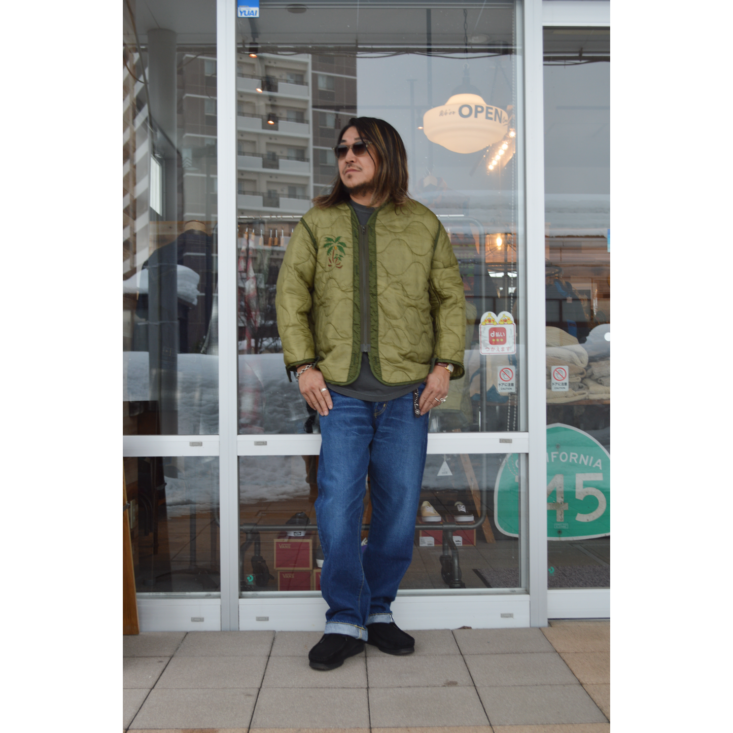 HAND EMBROIDERY M65 LINER