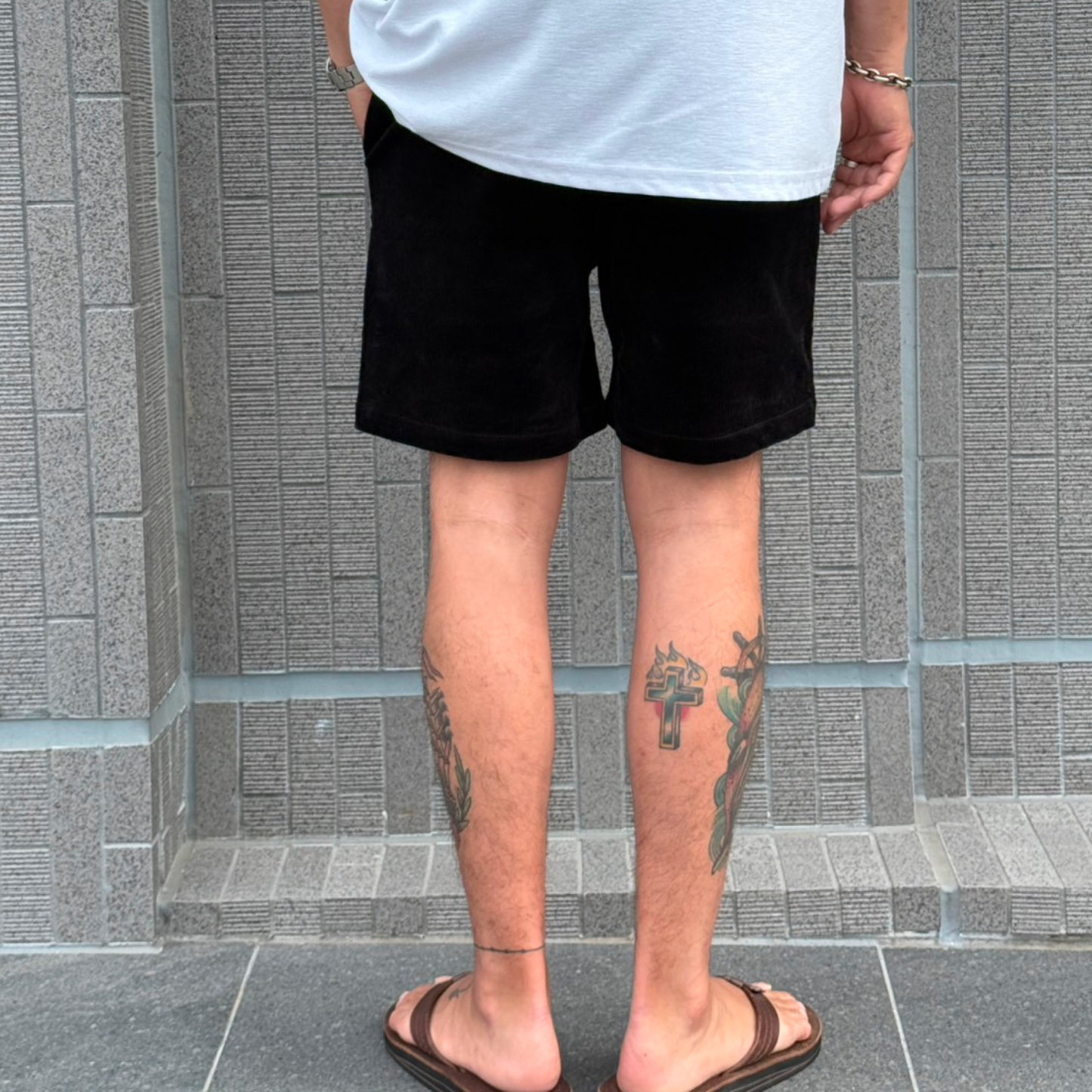 CLSS-2511 Courduroy Urban Classic Shorts.