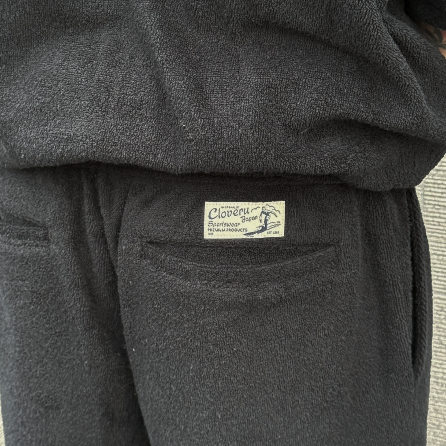 CLSS-2510 Cloveru® AFTER SURF PILE Shorts.