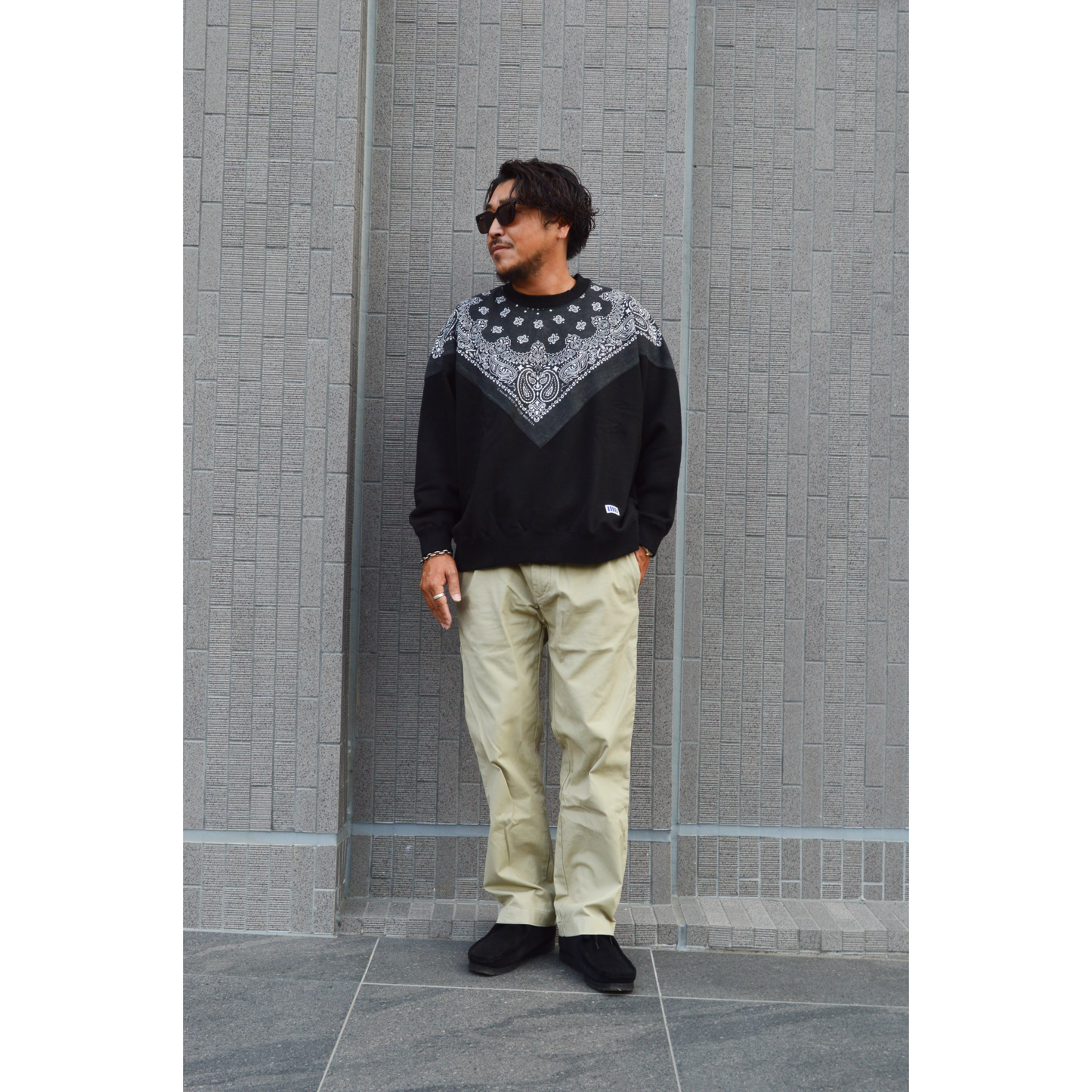 VTG BANDANA SWEATSHIRT (LOOSE FIT)