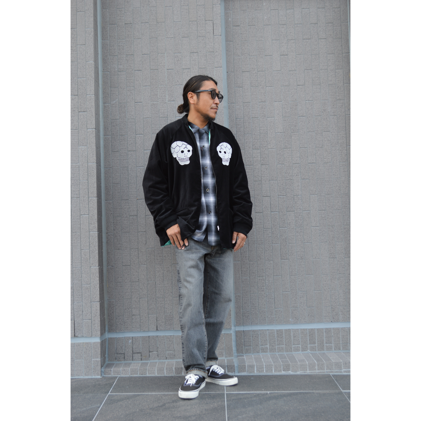 Cloveru with Penneys 【 Skull & Tiger 】 Reversible Jacket.