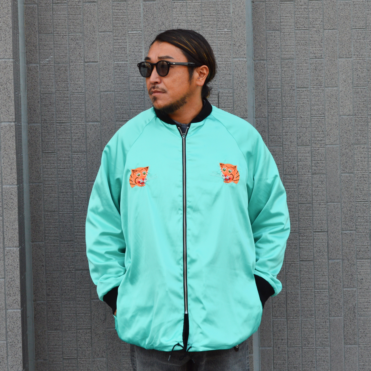 Cloveru with Penneys 【 Skull & Tiger 】 Reversible Jacket.