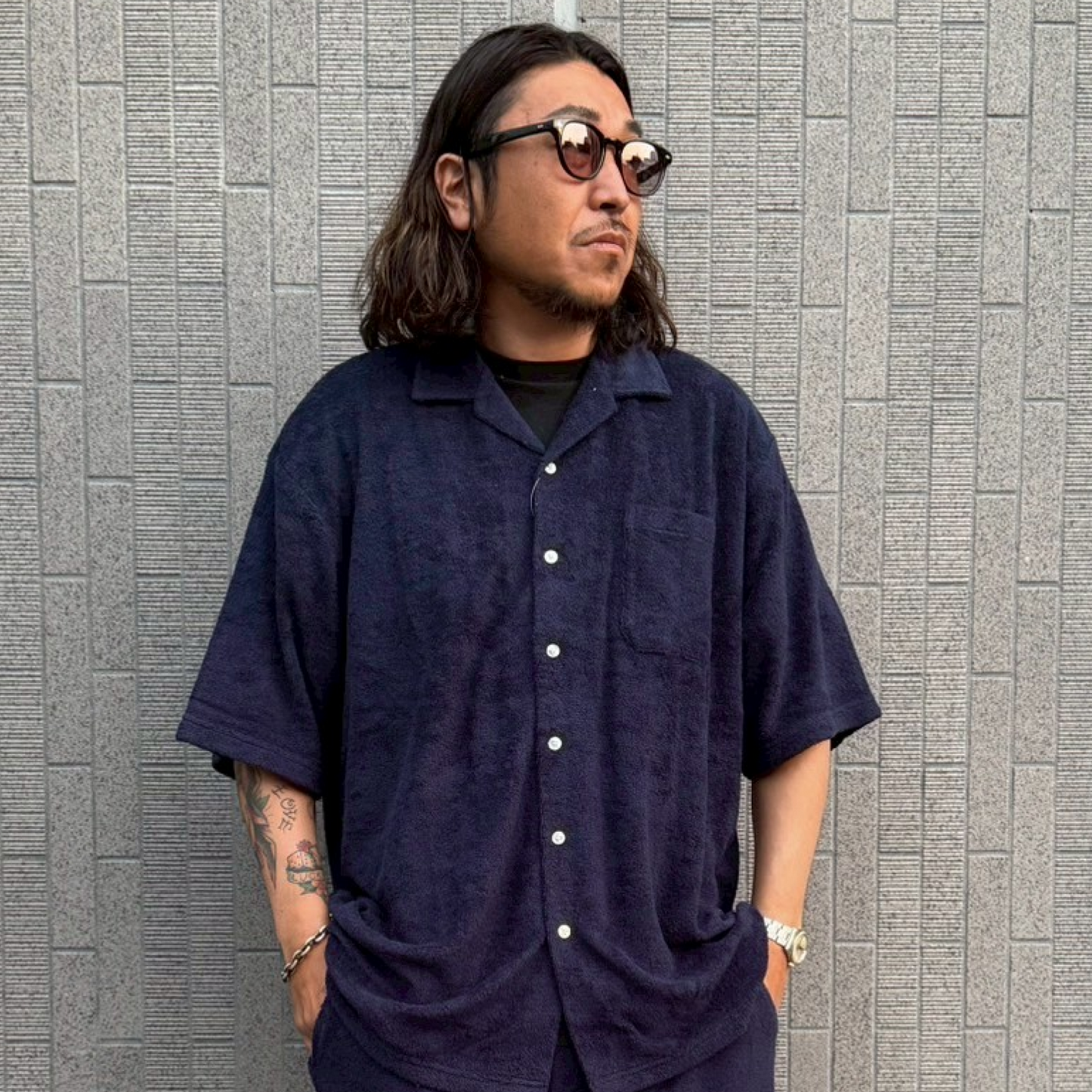 CLSS-2509 Cloveru® AFTER SURF PILE Shirts.