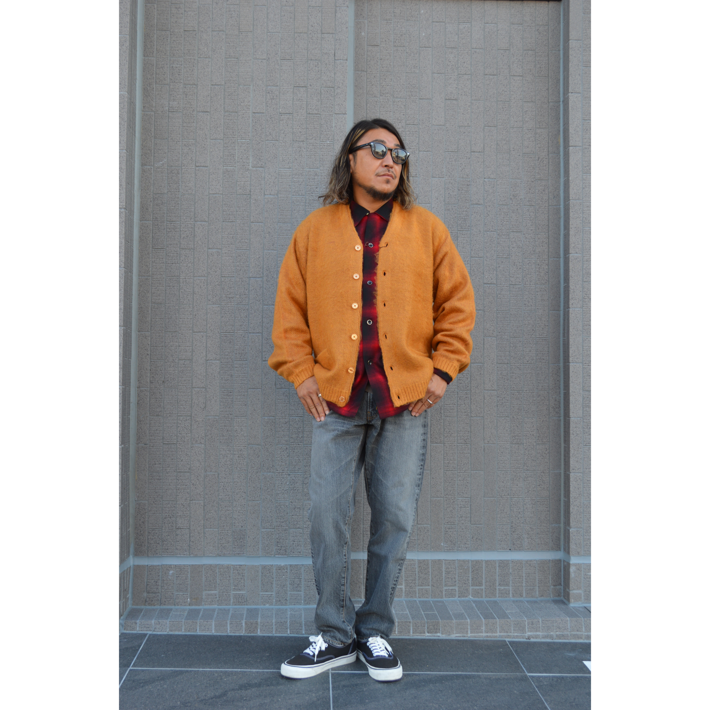SHAGGY COLOR CARDIGAN