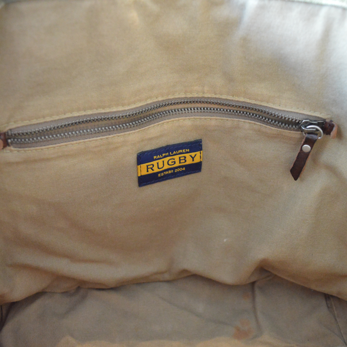 Ralph Lauren rugby スカル刺繡トートバック