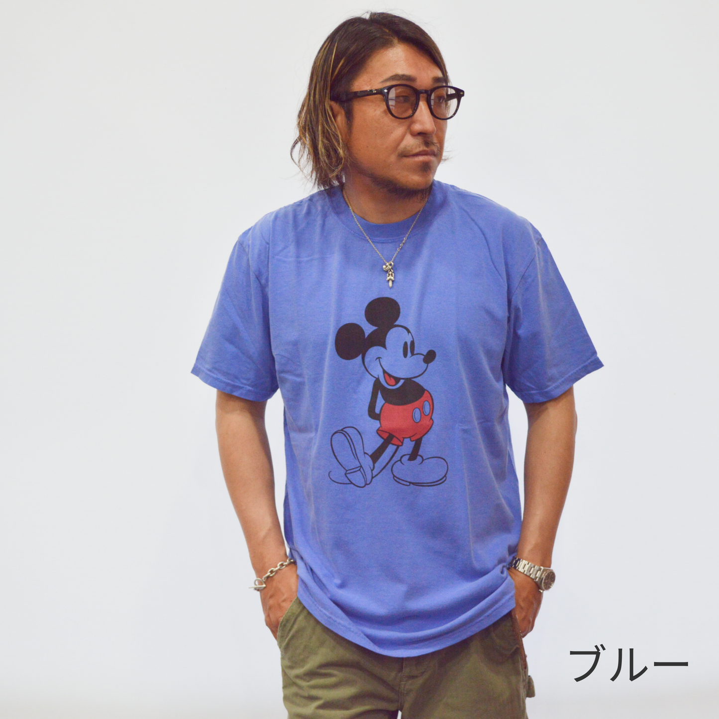 HOUSTON ミッキープリントTEE