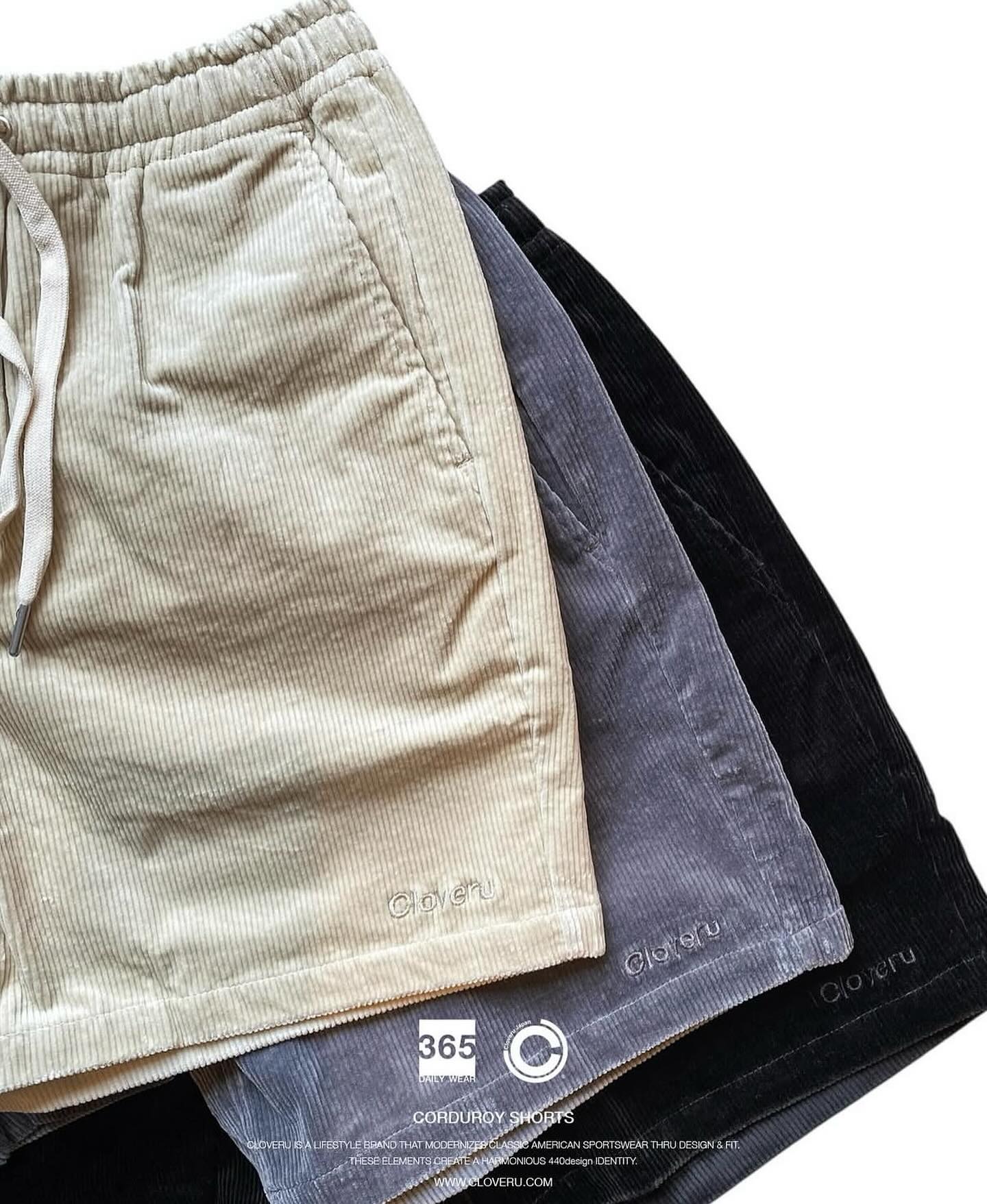 CLSS-2511 Courduroy Urban Classic Shorts.
