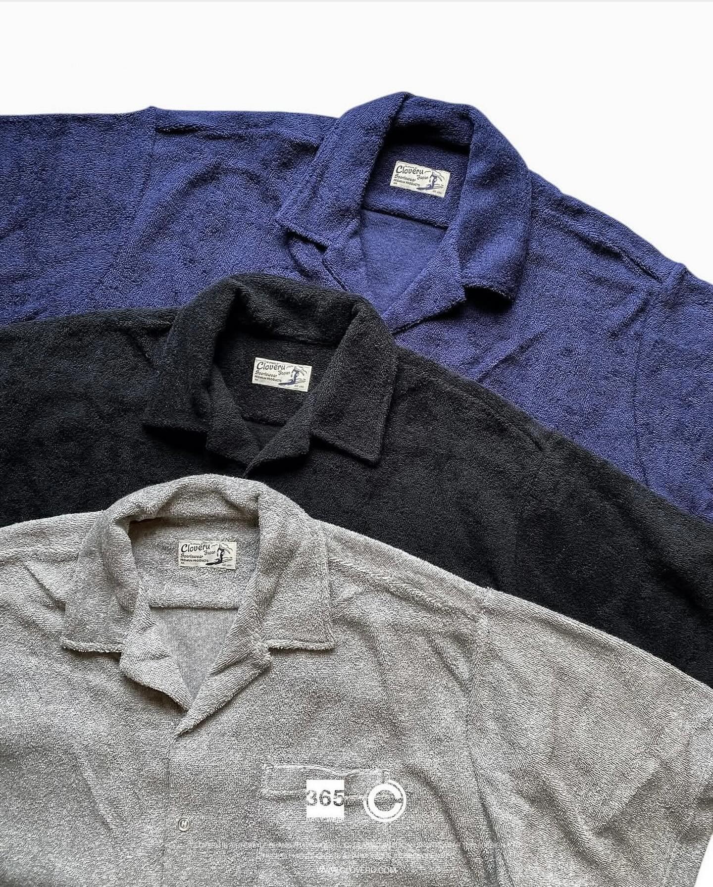 CLSS-2509 Cloveru® AFTER SURF PILE Shirts.