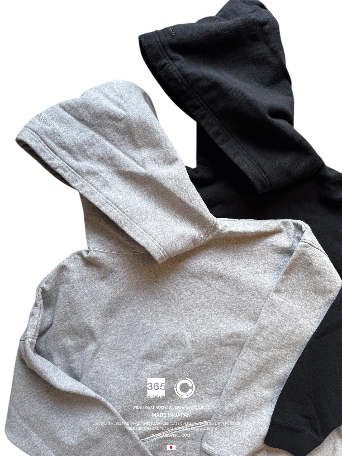 CLFW-2502 Wide Sweat AOKI MUJI Hood 25