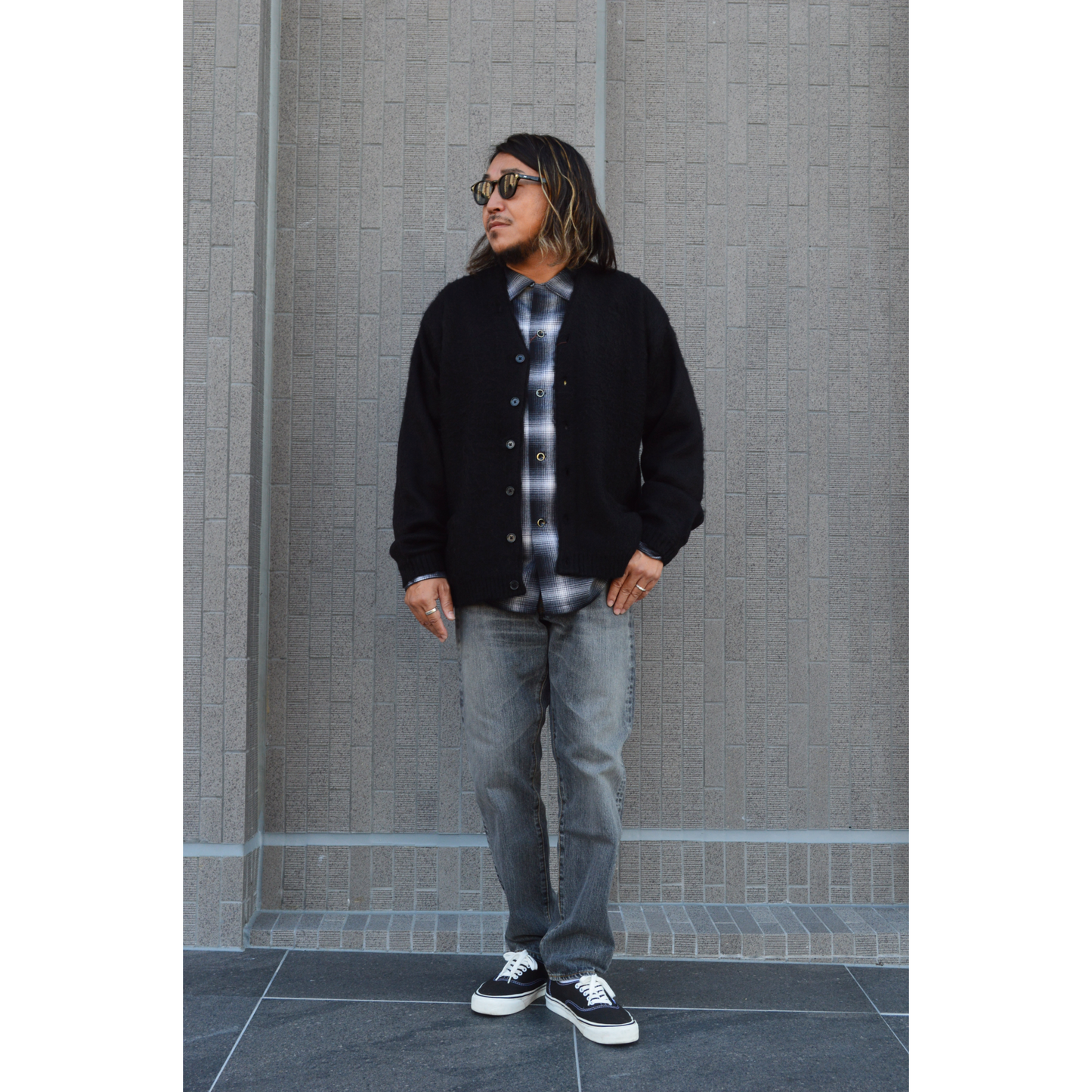 SHAGGY COLOR CARDIGAN