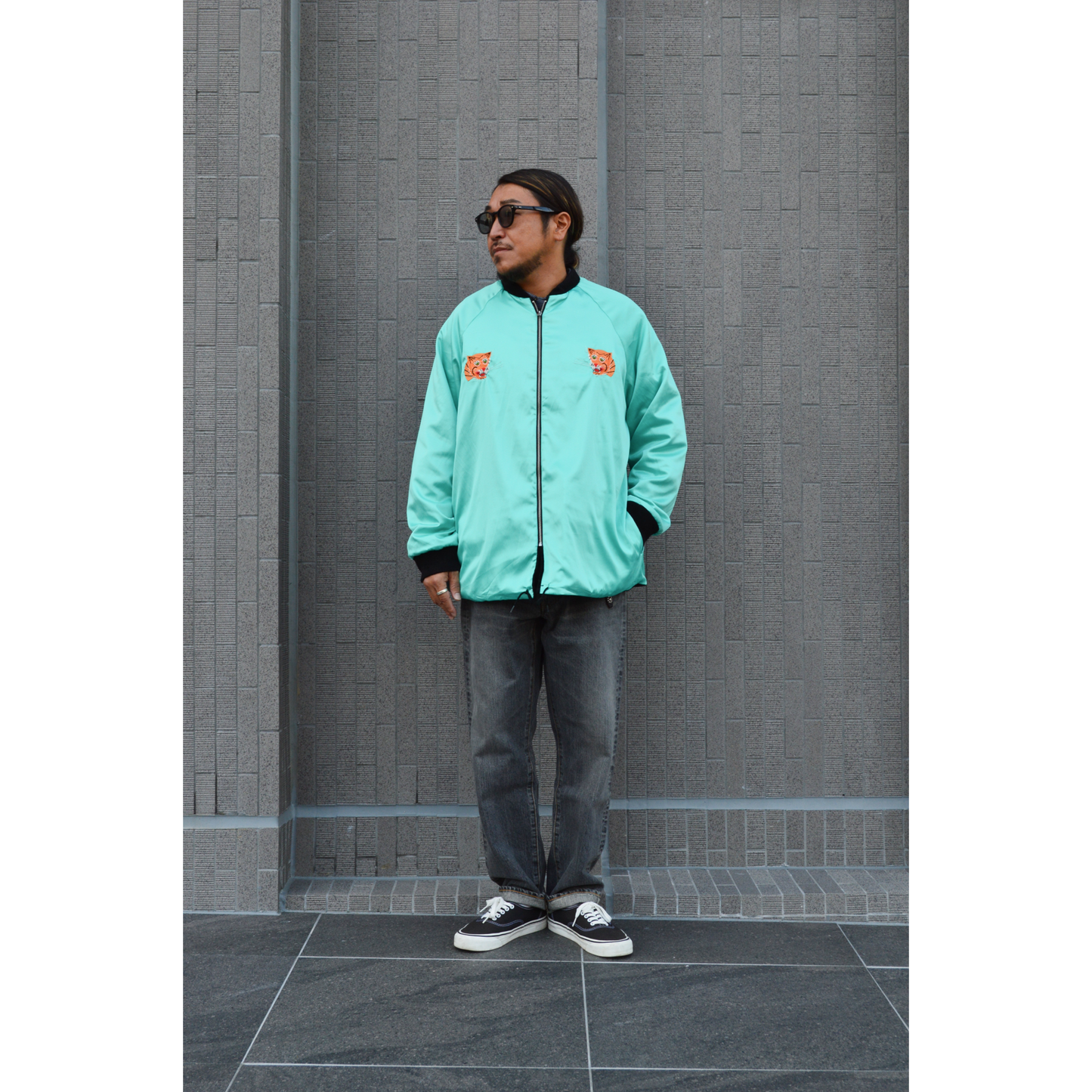 Cloveru with Penneys 【 Skull & Tiger 】 Reversible Jacket.