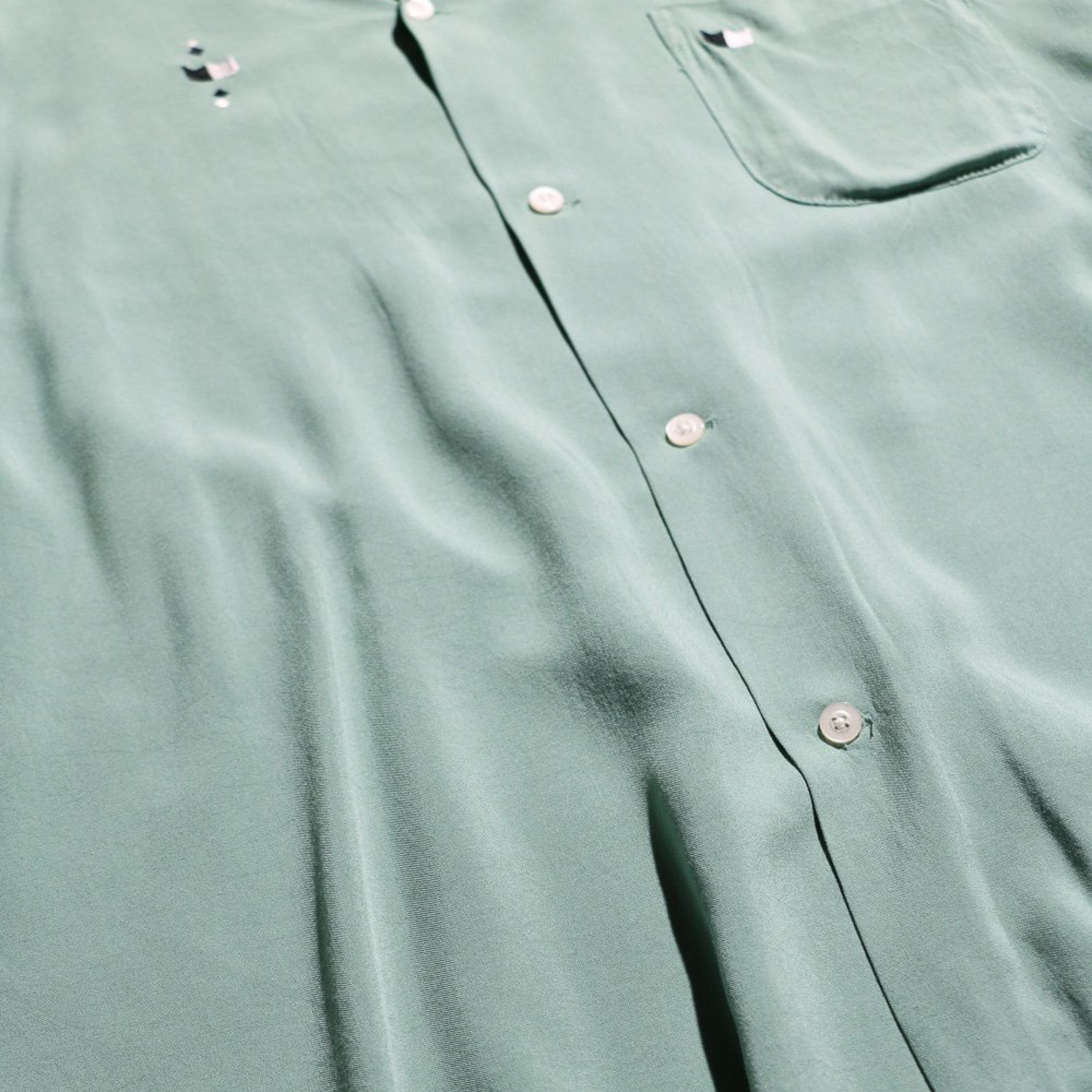 TOWNCRAFT EMBROIDERY LOOP COLLAR SS SHIRTS