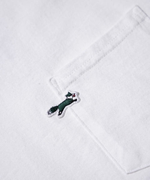 THE FOX OVER-DYE POCKET TEE