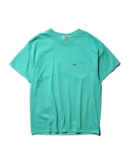 THE FOX OVER-DYE POCKET TEE