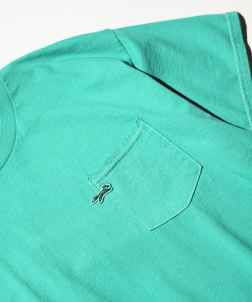 THE FOX OVER-DYE POCKET TEE