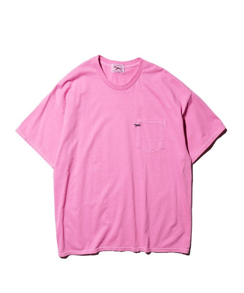 THE FOX OVER-DYE POCKET TEE