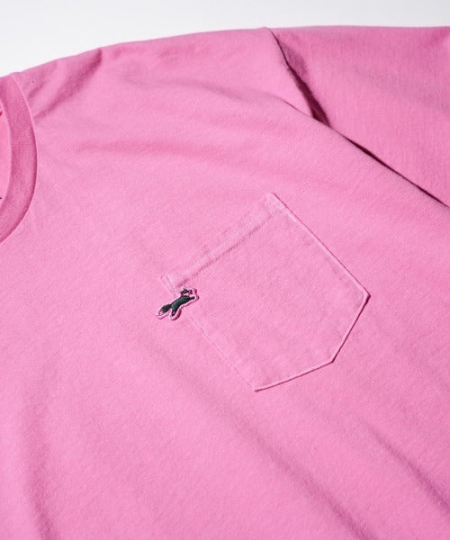 THE FOX OVER-DYE POCKET TEE