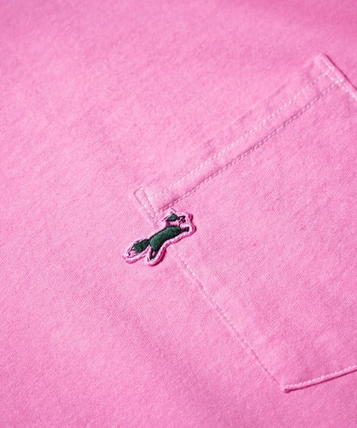 THE FOX OVER-DYE POCKET TEE