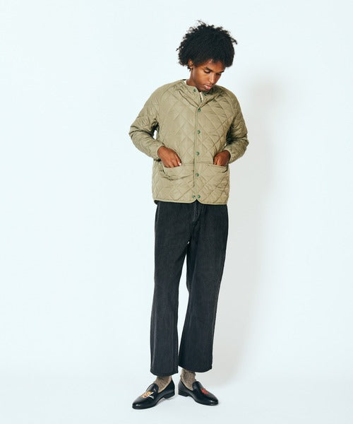 FOX STANDARD QUILT CREW CARDIGAN