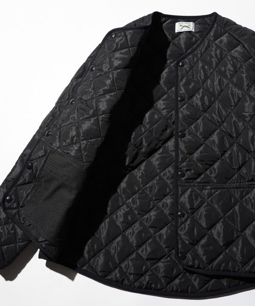 FOX STANDARD QUILT CREW CARDIGAN