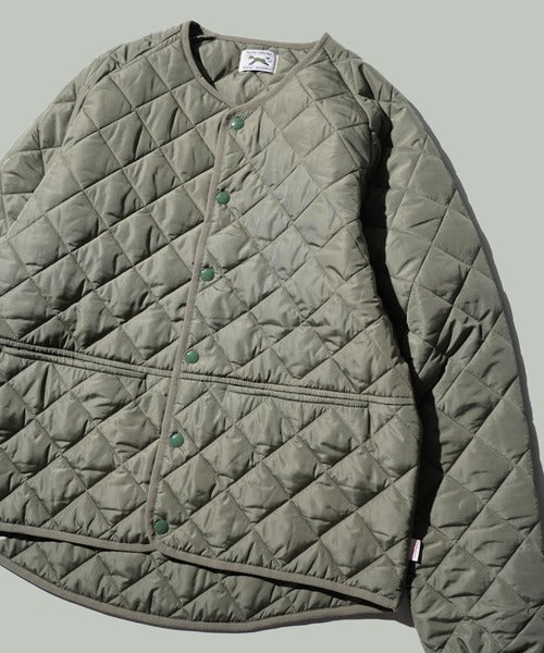 FOX STANDARD QUILT CREW CARDIGAN