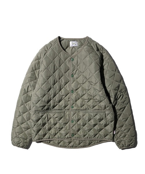 FOX STANDARD QUILT CREW CARDIGAN