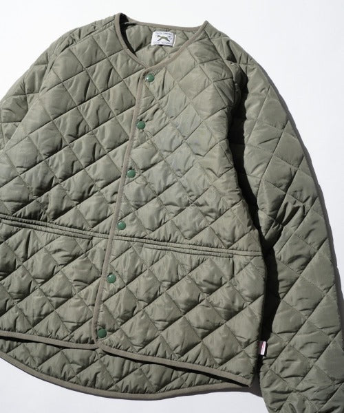 FOX STANDARD QUILT CREW CARDIGAN