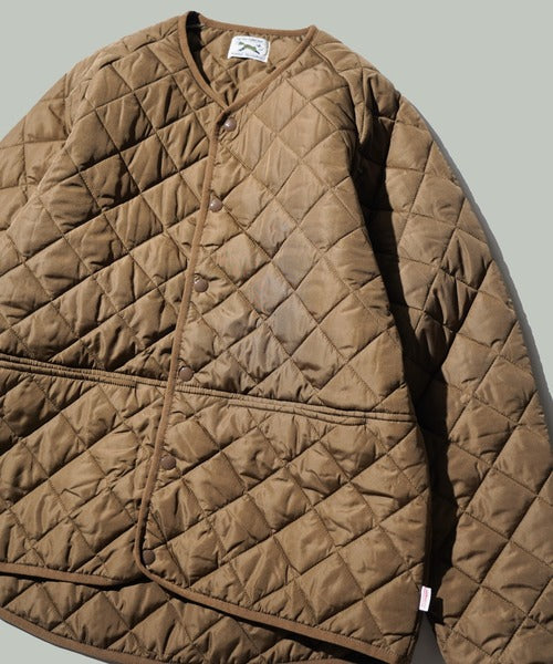 FOX STANDARD QUILT CREW CARDIGAN