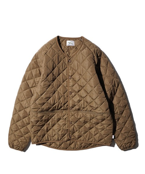 FOX STANDARD QUILT CREW CARDIGAN