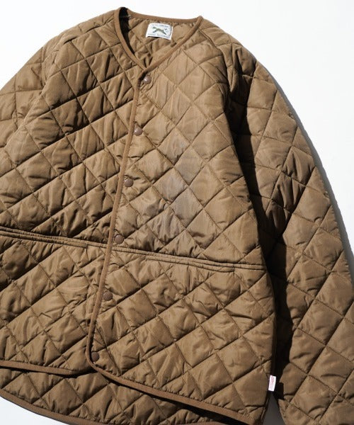 FOX STANDARD QUILT CREW CARDIGAN
